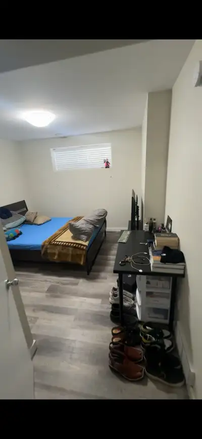 *males only* Renting a room out in a 2 bedroom basement. Only one other housemate. Basement has laun...
