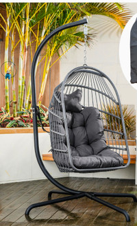 Hanging Egg chair, hammock chair, couch set, love seat, sofa.