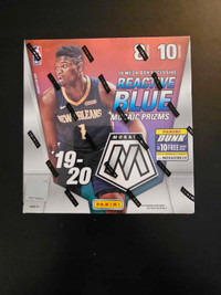 2019-20 Panini Mosaic NBA Basketball Factory Sealed Mega Box