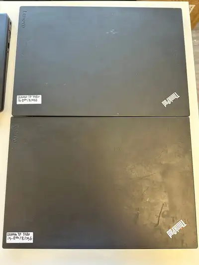 Model: Lenovo ThinkPad T580 Processor: i5-8th 8GB RAM + 256GB SSD WIN 11 PRO + MS 365 Fully tested a...