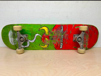 Toy Machine Skateboard / Thrasher Scarf / Finesse / Tensor