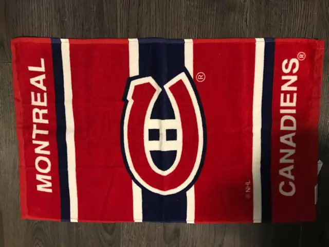 ENSEMBLE DE DRAPS HOCKEY CANADIENS DE MONTREAL LIT DOUBLE NEUF in Bedding in Longueuil / South Shore - Image 5