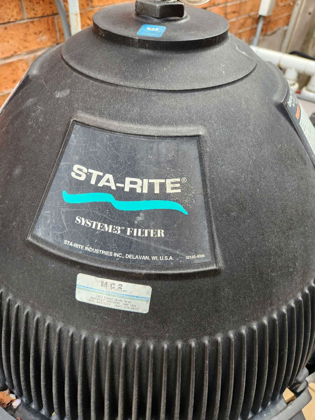 Pool heater, filter, pump, cover, safety fence for sale in Hot Tubs & Pools in Oakville / Halton Region