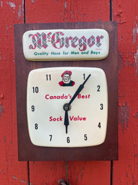 Vintage 1970’s Canadian ‘light up’ clock