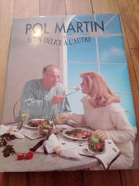 Livre de recettes de Pol Martin à l'état neuf