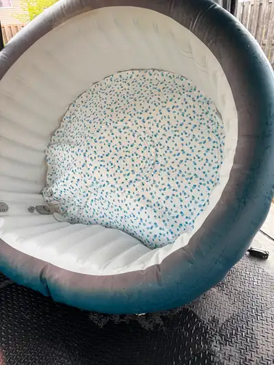 Used inflatable hot tub, View more