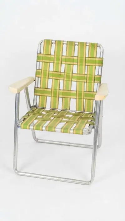 Chaise de patio pliante vintage, View more
