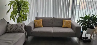 Selling a Structube Louis 3-seater sofa in good condition, View more