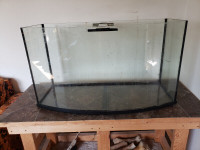 45 gal curved front fish tank lid and led light