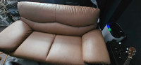 Leather Loveseat - MUST GO- $100 first come first serve