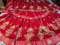 Red Pakistani / Indian Bridal Lengha