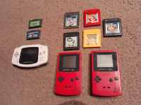 Gameboy Color and games (Pokemon)