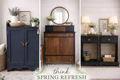 Refinished furniture for sale **Nightsands SOLD, View more
