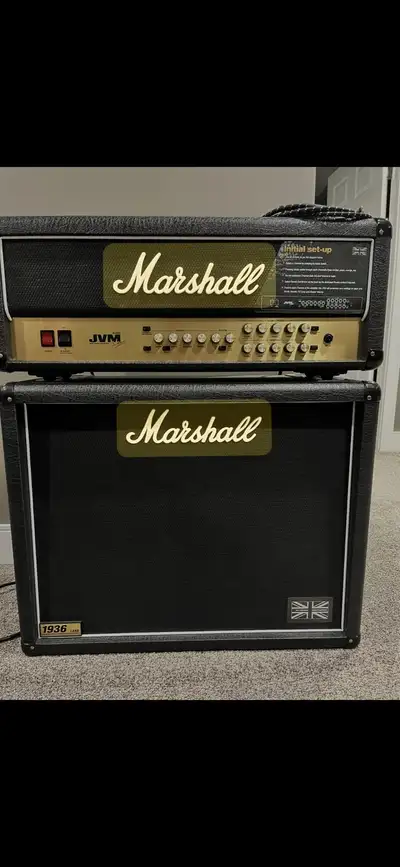 Marshall JVM205H Amp/1936 Cabinet Brand New!, View more