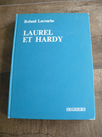 LAUREL ET HARDY - ROLAND LACOURBE  ( LIVRE VINTAGE 1975 )