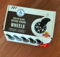 Office Owl Office Chair Wheels - Set of 5