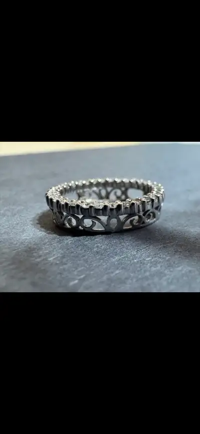 14K White Gold & Natural Diamonds, View more