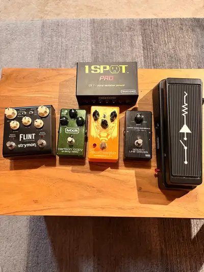 Guitar Pedals, Strymon Flint, MXR and others, View more