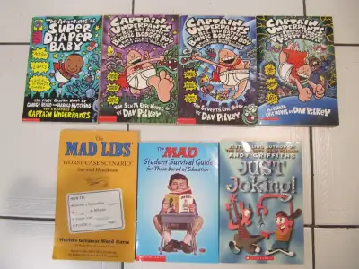 Up for sale is a seven piece lot of Scholastic books. Part of an estate sale, we only have the one l...