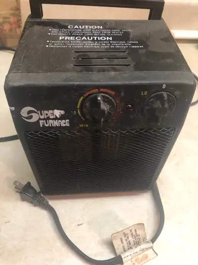 chaufrette électrique Superfurnace 1800W pour petite pièce, View more