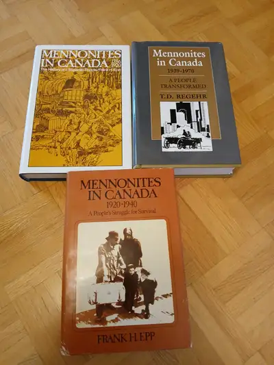 3 - MENNONITES IN CANADA hardcover books, View more