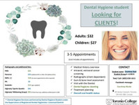 Looking for clients interested in affordable dental cleanings!