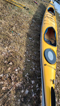 Kayak de mer Triple Current Design Unity 21 pieds et accessoires