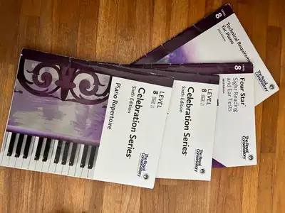 RCM Sixth Edition Level 8 Piano Books, View more