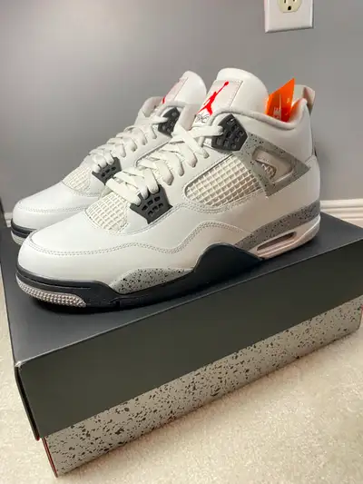 Jordan 4 White Cement - Men & GS sizes, View more