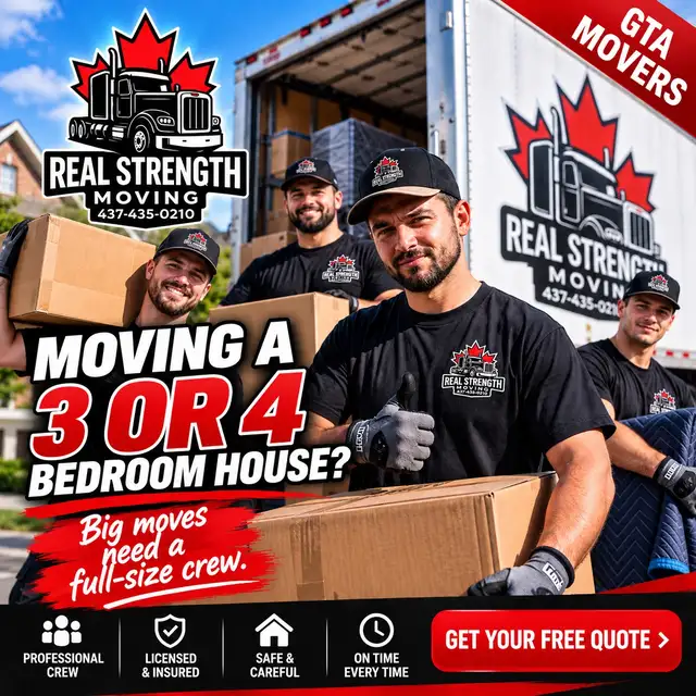 BIG MOVE? BIG STRENGTH. RS MOVERS!