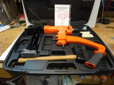 PNEUMATIC HARDWOOD FLOORING NAILER, View more