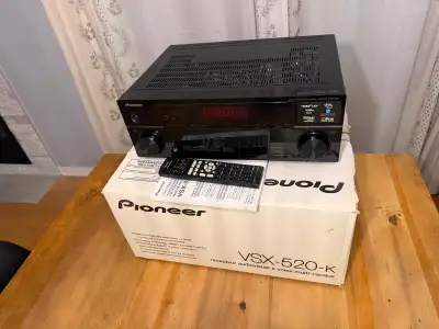 Pioneer VSX-520 Receiver l/ with HDMI, View more