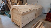 Treasure chest Garbage box bin