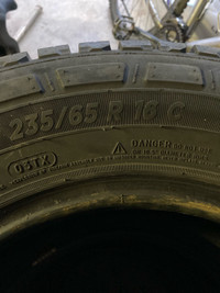 235-65-16 Michelin Tires