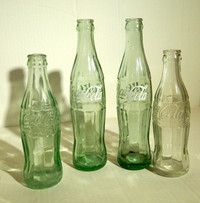 Vintage Pop Bottles - Various Brands, Sizes
