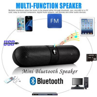 Portable Wireless Bluetooth Stereo Loud Speaker TF AUX FM Music