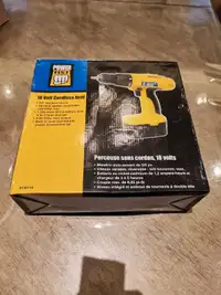Power Fist 18V cordless drill (Including battery and charger)