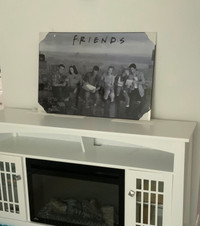 FRIENDS TV POSTER  Dry Mounted NEW Unopened  32.5 X 22.5