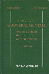 l'action gouvernementale précis de droit des institutions 3 ed