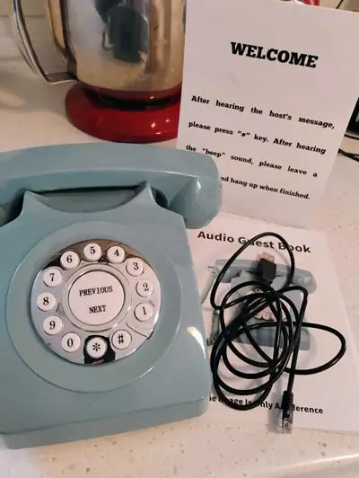 Audio message book, View more