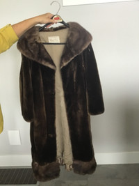 Otter Fur Coat - $150 NEW PRICE