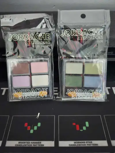 Jordache Eyeshadow Palettes (Jade & Fair Maiden 71 pcs ) Vintage, View more