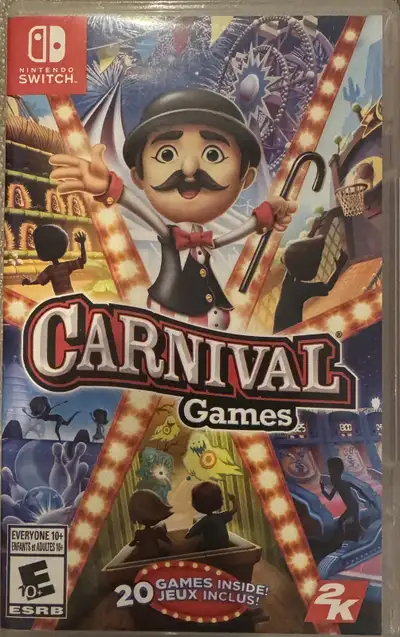 Carnival Games Prices are firm and pick up only. Not interested in trades. Cash only please.