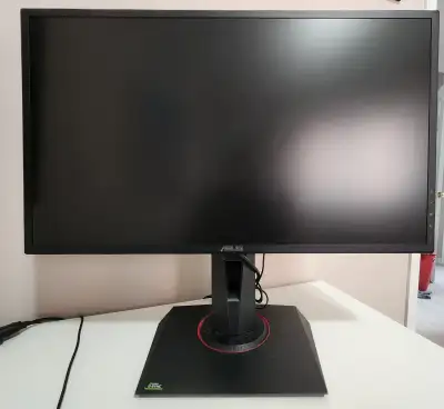 ASUS 24" FHD Gaming Monitor - Rotates as well!, View more