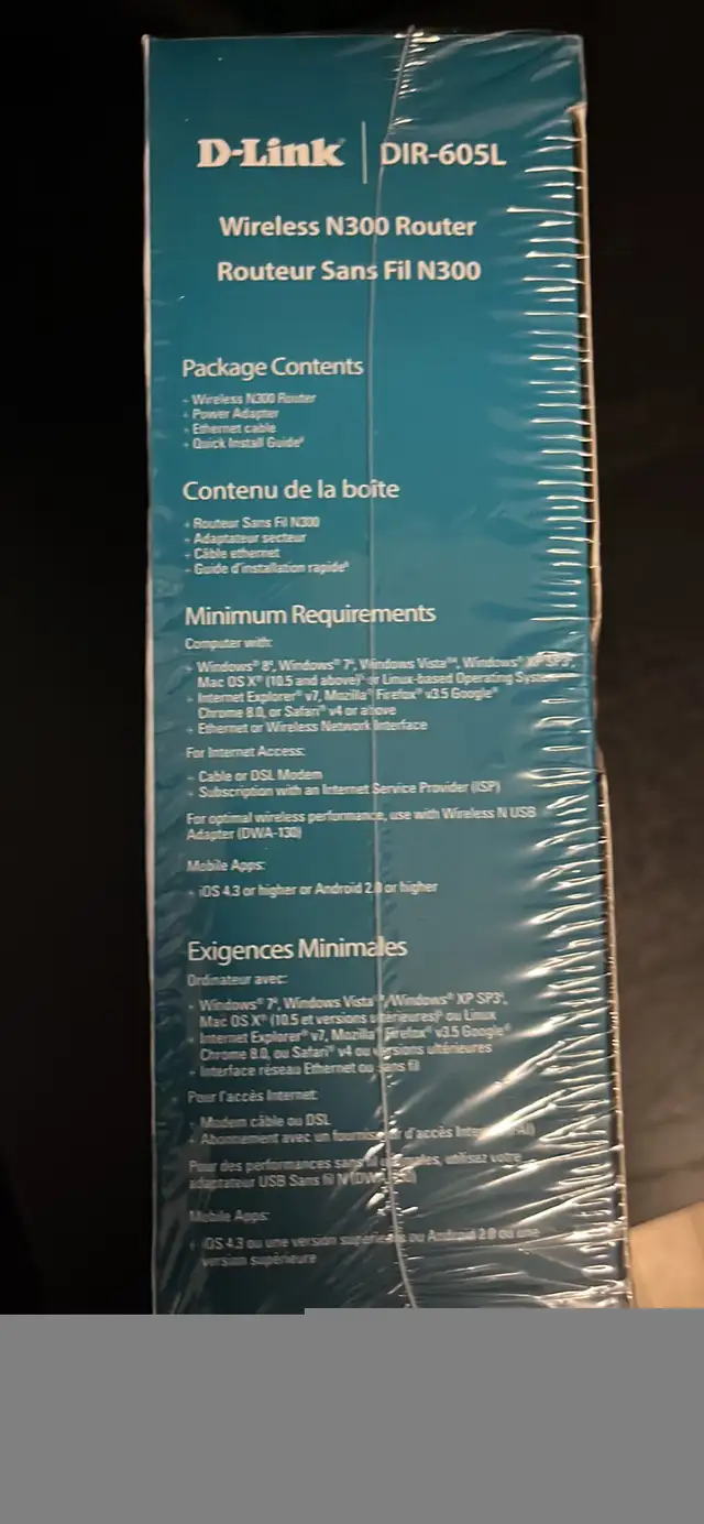D-Link Wireless N300 Router Brand New In Box Factory Sealed in Networking in City of Toronto - Image 5
