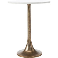 Renwil - AMALYA Accent Table / Side Table- Real Marble