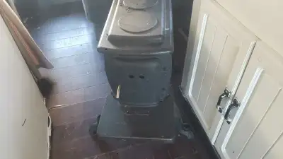 cast iron wood burning heater/stove, View more