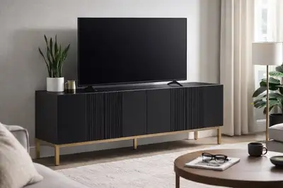 Black Console Table New, View more