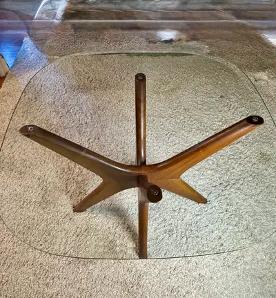 Adrian Pearsall Jacks Walnut Side Table , View more