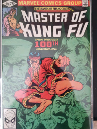 Comic Book-Master Of Kung Fu #100
(Special double-sized issue)